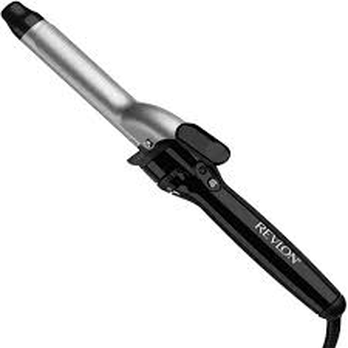 TENAZA RIZADORA DE CABELLO REVLON RV051BLKLA3 CERAMICA 1PUL NEGRO